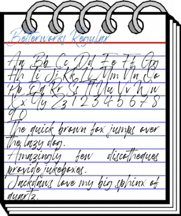 Betterworks Regular Font