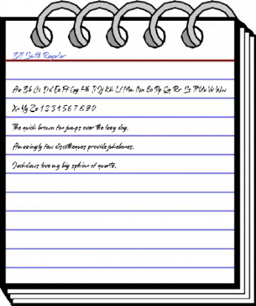 Bill Smith Regular Font