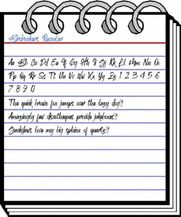 Birdrockers Regular Font