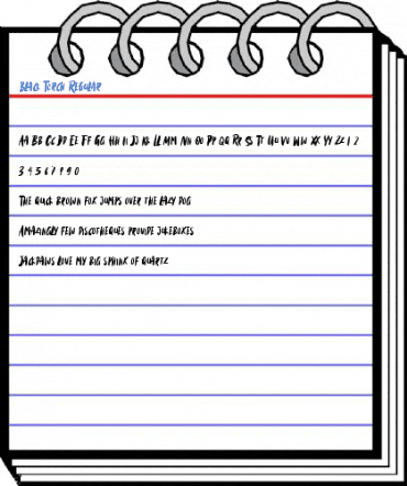 Black Torch Regular Font