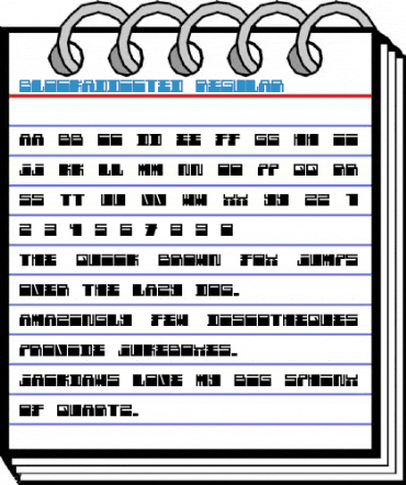 BlockAddicted Regular Font