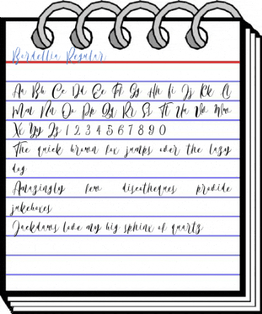 Bordellia Regular Font