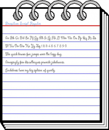 Brazilian Script Regular Font