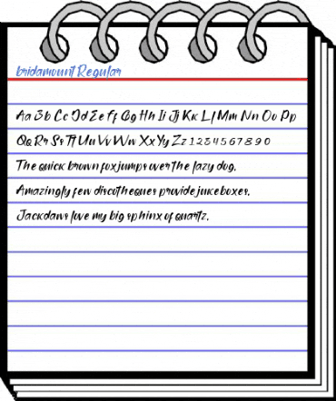 bridamount Regular Font