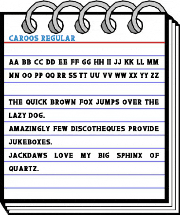 Caroos Regular Font