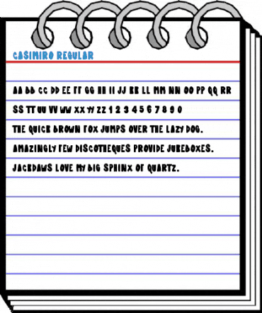 Casimiro Regular Font
