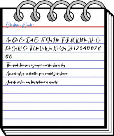 Chellyne Regular Font