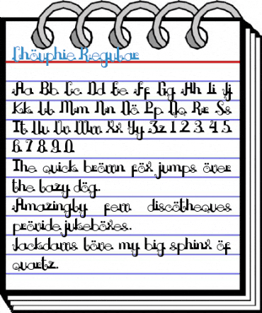 Chouphie Regular Font