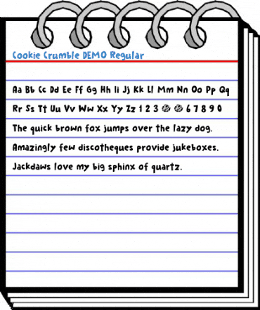 Cookie Crumble DEMO Regular Font