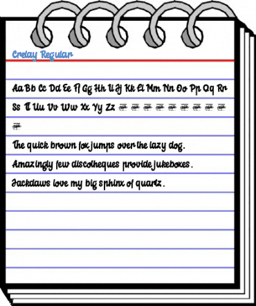 Crelay Regular Font