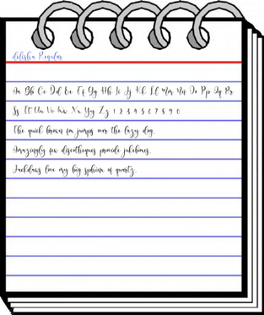 delisha Regular Font
