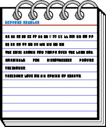 Destone Regular Font
