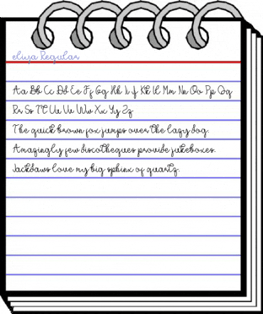 eliya Regular Font