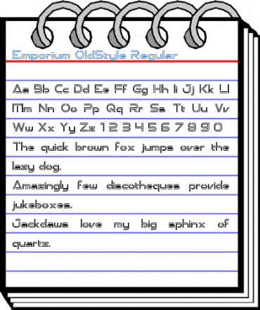Emporium OldStyle Regular Font