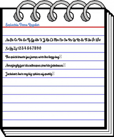 Eustachio Demo Regular Font