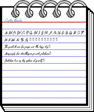 Evallia Regular Font