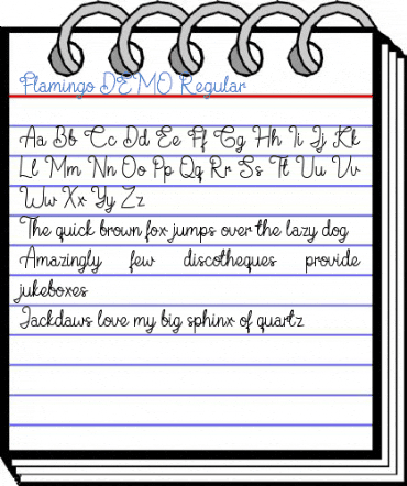 Flamingo DEMO Regular Font