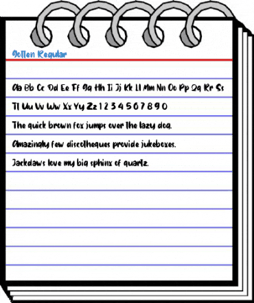 Gotten Regular Font