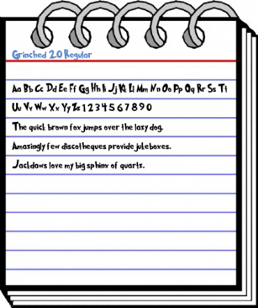 Grinched 2.0 Regular Font