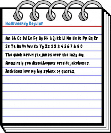 Halloweendy Regular Font