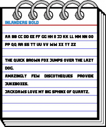 Inlanders Bold Font