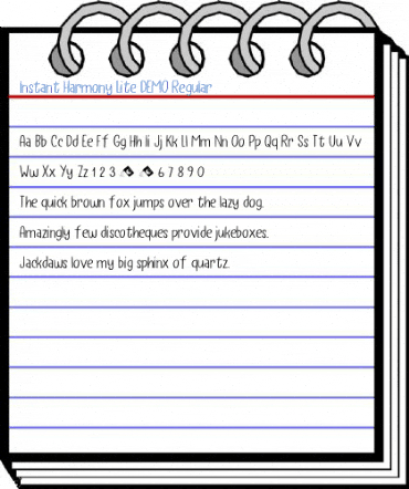 Instant Harmony Lite DEMO Regular Font