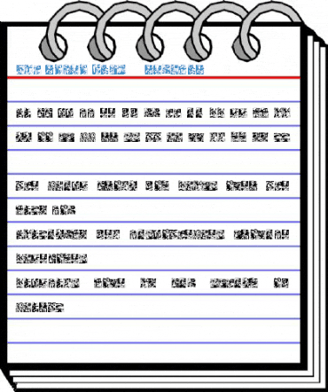 JMH Rodeo Caps3 Regular Font