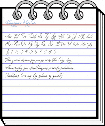 Kanaggawa Regular Font