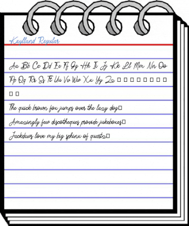Kaylland Regular Font