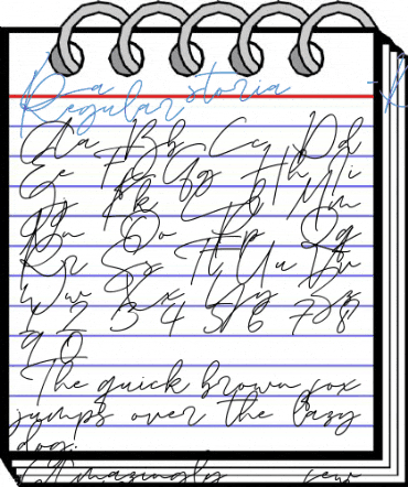La storia -Demo- Regular Font