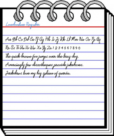 Londonline Regular Font