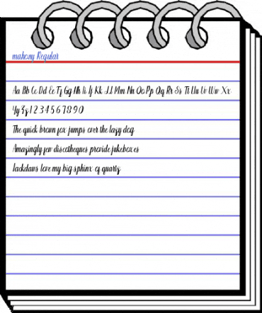 mahony Regular Font