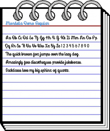 Mondella Demo Regular Font