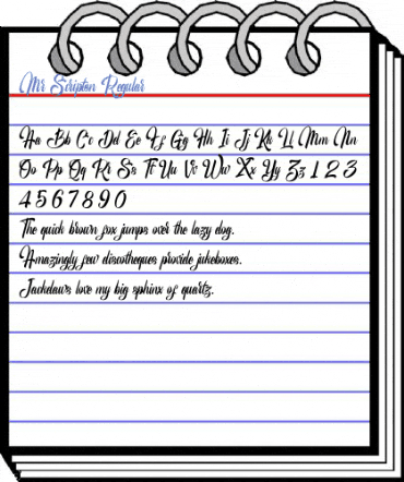 Mr Scripton Regular Font