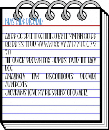 Nias Bird Regular Font
