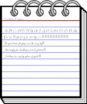 Northrow Regular Font