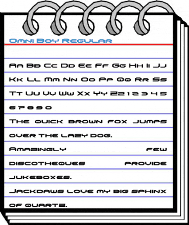 Omni Boy Regular Font