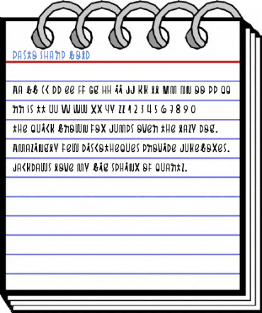 Pasto Sharp Bold Font
