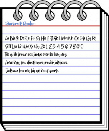 Ragnarock Regular Font