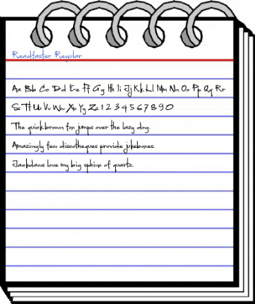 Readfaster Regular Font