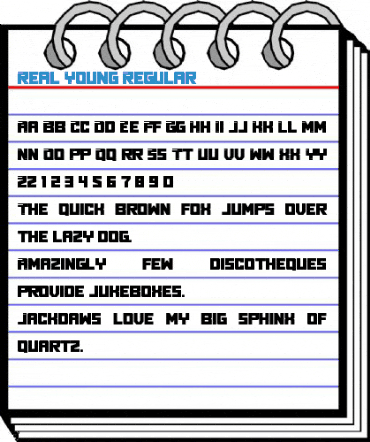 Real Young Regular Font