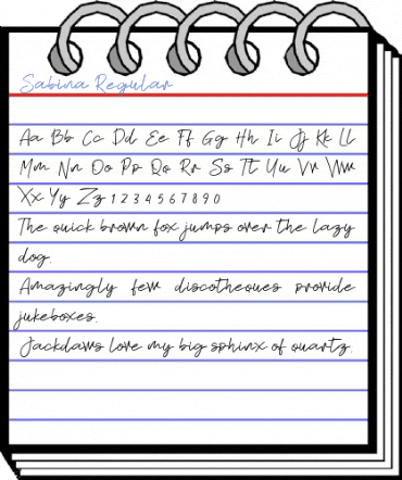 Sabina Regular Font