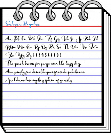 Saligra Regular Font