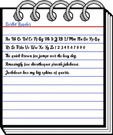 Sarllett Regular Font
