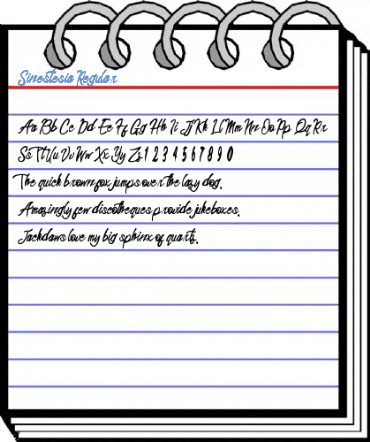 Sinestesia Regular Font