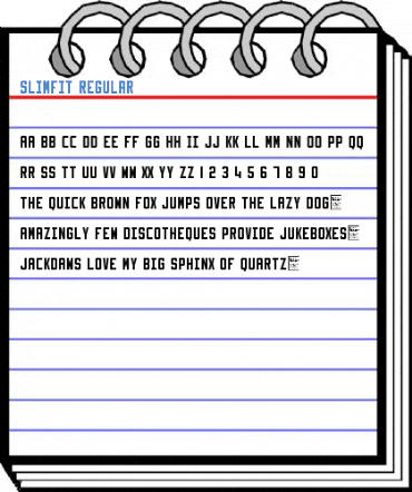 Slimfit Regular Font