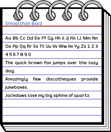 Smoolthan Bold Font