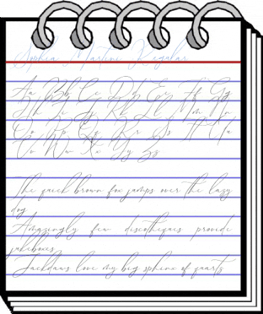 Sophia Martini Regular Font