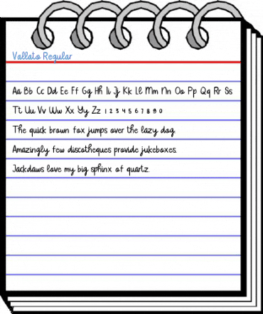 Vallato Regular Font