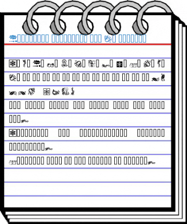 Christmas Ornaments One MT Regular Font